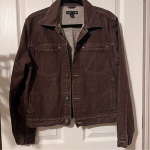 J. Crew Dark Brown Denim Jacket